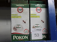4 verpakkingen pokon mierenlokdozen. - afbeelding 1 van  2