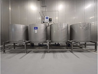 4-voudige geïsoleerde tankopstelling - afbeelding 1 van  7