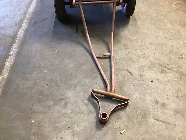 4-wielige plateauwagen - afbeelding 3 van  4