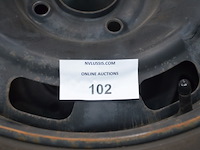 4 winterbanden continental met velg winter contact ts870 185/65 r 15 88t - afbeelding 3 van  6