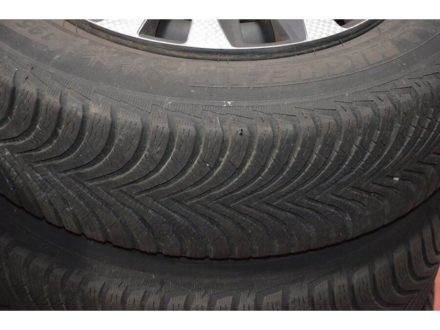 4 winterbanden michelin met velg alpin 5 195/65r15 91t - afbeelding 2 van  6