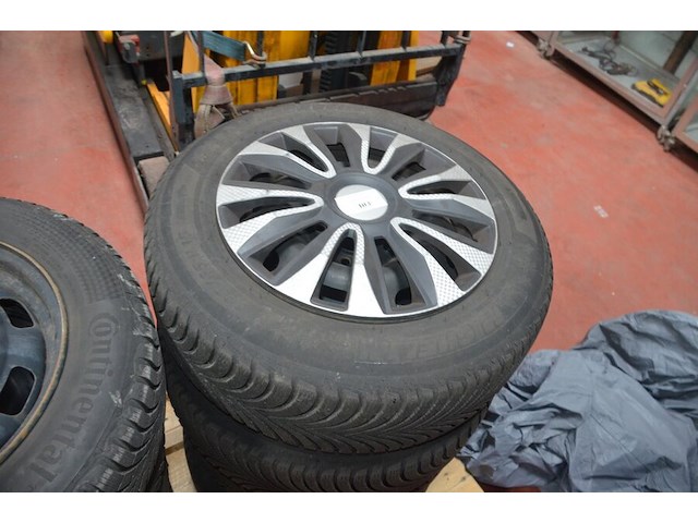 4 winterbanden michelin met velg alpin 5 195/65r15 91t - afbeelding 4 van  6