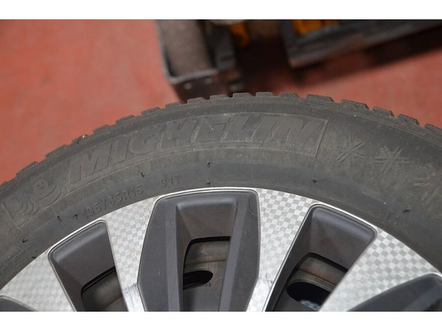 4 winterbanden michelin met velg alpin 5 195/65r15 91t - afbeelding 5 van  6