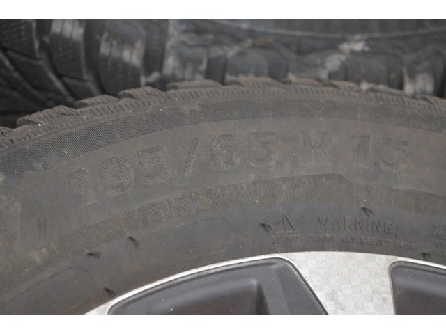 4 winterbanden michelin met velg alpin 5 195/65r15 91t - afbeelding 6 van  6