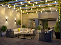 4 x 10 meter sfeervolle led lichtketting warm wit