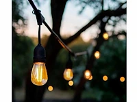 4 x 10 meter sfeervolle led lichtketting warm wit - afbeelding 5 van  10