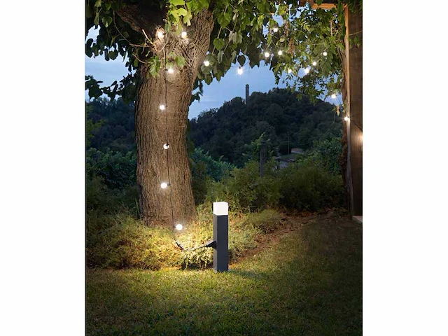 4 x 10 meter sfeervolle led lichtketting warm wit - afbeelding 2 van  11