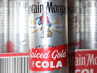 4 x 12 blikken captain morgan spiced gold & cola 0,25cl. tht 11-2025. bod inclusief statiegeldwaarde van 7,... - afbeelding 2 van  2
