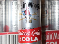 4 x 12 blikken captain morgan spiced gold & cola 0,25cl. tht 11-2025. bod inclusief statiegeldwaarde van 7,... - afbeelding 2 van  2