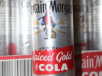 4 x 12 blikken captain morgan spiced gold & cola 0,25cl. tht 11-2025. bod inclusief statiegeldwaarde van 7,... - afbeelding 2 van  2