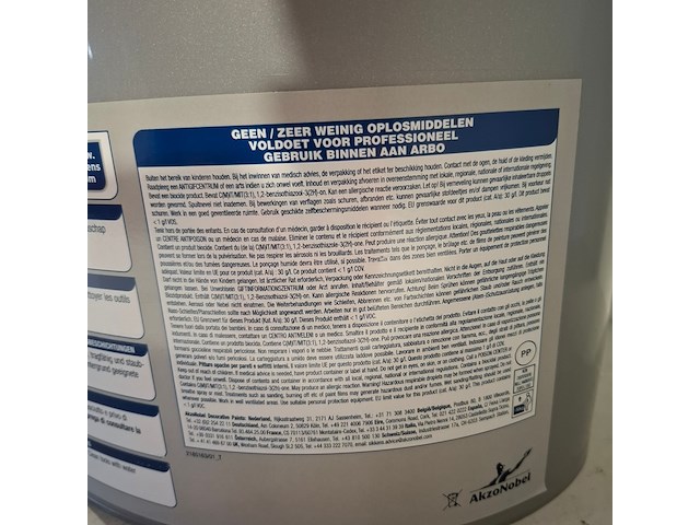 4 x 12,5 liter latex, sikkens, alphadur, wit - afbeelding 5 van  5