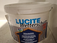4 x 12l buitenlatex ral 9010 lucite - afbeelding 2 van  4