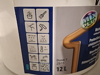 4 x 12l buitenlatex ral 9010 lucite - afbeelding 3 van  4