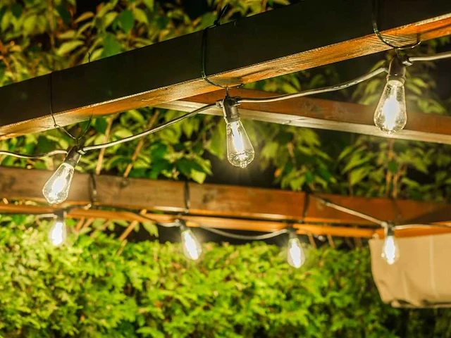 4 x 20 meter sfeervolle lichtketting - afbeelding 6 van  11