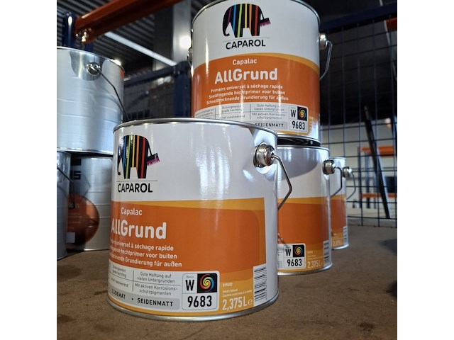 4 x 2,5 liter caparol allgrund, wit - afbeelding 1 van  5