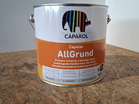 4 x 2,5 liter caparol allgrund, wit - afbeelding 2 van  5