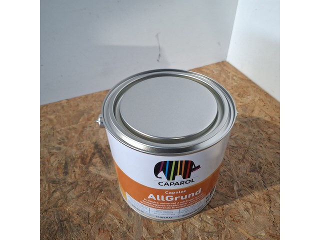 4 x 2,5 liter caparol allgrund, wit - afbeelding 3 van  5