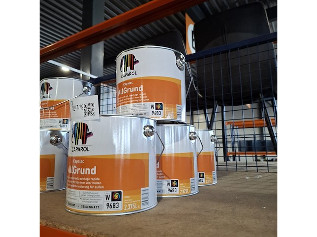 4 x 2,5 liter caparol allgrund, wit - afbeelding 1 van  5