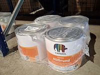 4 x 2,5 liter caparol allgrund, wit - afbeelding 1 van  4