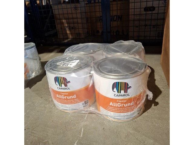 4 x 2,5 liter caparol allgrund, wit - afbeelding 1 van  4