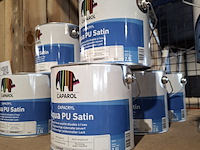4 x 2,5 liter caparol pu satin, ral 9010 - afbeelding 1 van  5