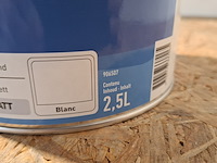 4 x 2,5 liter caparol pu satin, ral 9010 - afbeelding 5 van  5