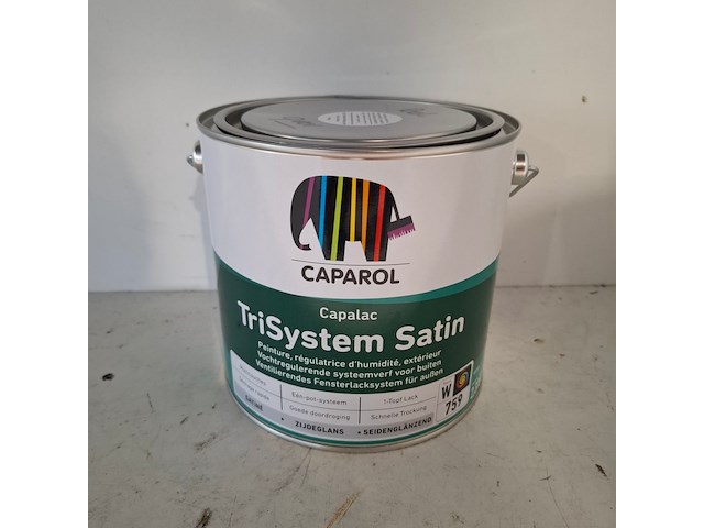 4 x 2,5 liter caparol trimaxx satin, ral 9001 - afbeelding 2 van  5