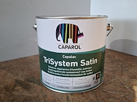 4 x 2,5 liter caparol trimaxx satin, ral 9010 - afbeelding 2 van  5