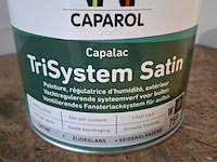 4 x 2,5 liter caparol trimaxx satin, ral 9010 - afbeelding 4 van  5