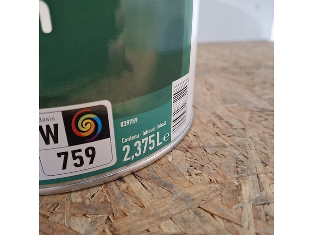 4 x 2,5 liter caparol trimaxx satin, ral 9010 - afbeelding 5 van  5