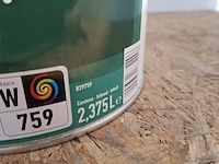 4 x 2,5 liter caparol trimaxx satin, ral 9010 - afbeelding 5 van  5