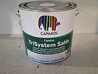 4 x 2,5 liter caparol trimaxx satin, ral 9010 - afbeelding 2 van  5