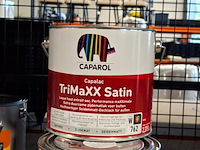 4 x 2,5 liter caparol trimaxx satin, ral 9010 - afbeelding 2 van  3