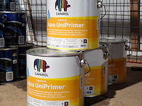 4 x 2,5 liter caparol uniprimer, ral 9005 / zwart - afbeelding 1 van  3