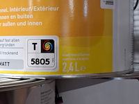 4 x 2,5 liter caparol uniprimer, ral 9005 / zwart - afbeelding 3 van  3