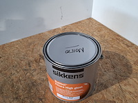 4 x 2,5 liter finura hoogglanslak, sikkens, n0.15.10/monumentengroen - afbeelding 3 van  5