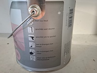 4 x 2,5 liter hoogglanslak sb, drost, u4,15,10 gelders blauw - afbeelding 3 van  5