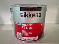 4 x 2,5 liter hoogglanslak, sikkens, rubbol az, monumentengroen / n0.15.10 - afbeelding 2 van  6