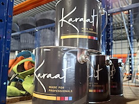 4 x 2,5 liter sneldrogende grondverf, karaat, wit - afbeelding 1 van  5