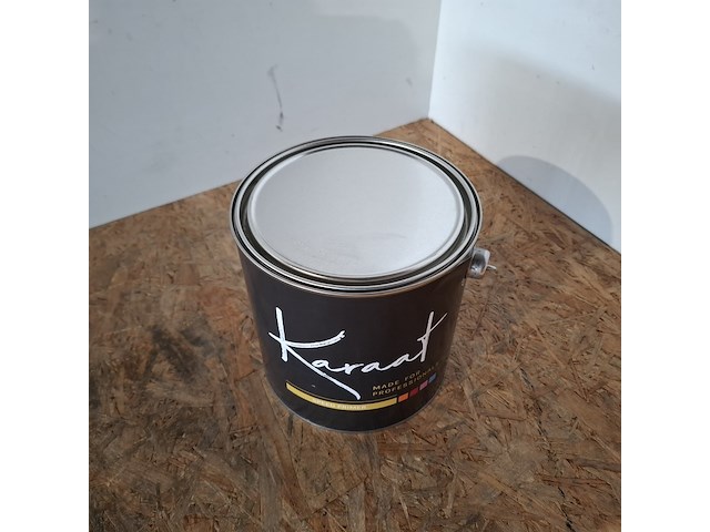 4 x 2,5 liter sneldrogende grondverf, karaat, wit - afbeelding 3 van  5