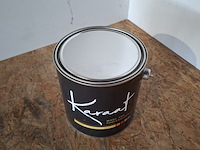 4 x 2,5 liter sneldrogende grondverf, karaat, wit - afbeelding 3 van  5