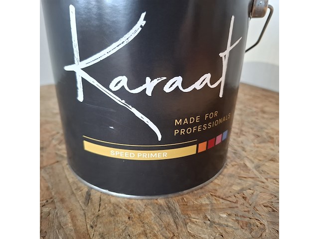 4 x 2,5 liter sneldrogende grondverf, karaat, wit - afbeelding 4 van  5