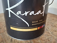 4 x 2,5 liter sneldrogende grondverf, karaat, wit - afbeelding 4 van  5