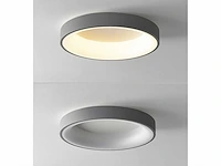 4 x anello led plafond lamp grijs - afbeelding 7 van  8