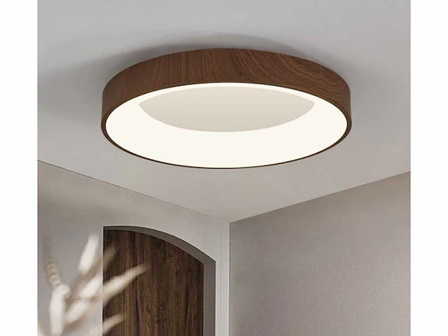 4 x anello led plafond lamp noten - afbeelding 6 van  6