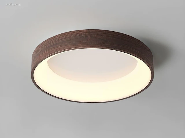 4 x anello led plafond lamp noten - afbeelding 1 van  5