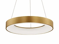 4 x annello hanglamp goud, led 36w, 3000k
