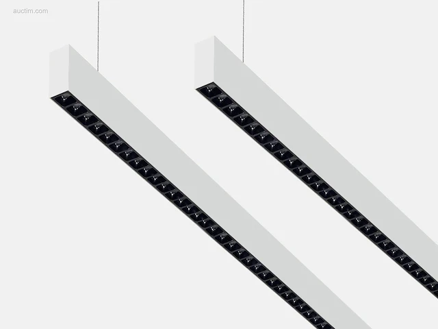 4 x b52 led design pendel armatuur wit - afbeelding 1 van  8