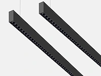 4 x b52 led design pendel armatuur zwart
