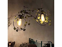 4 x bici hanglampen zwart, e27 - afbeelding 3 van  7